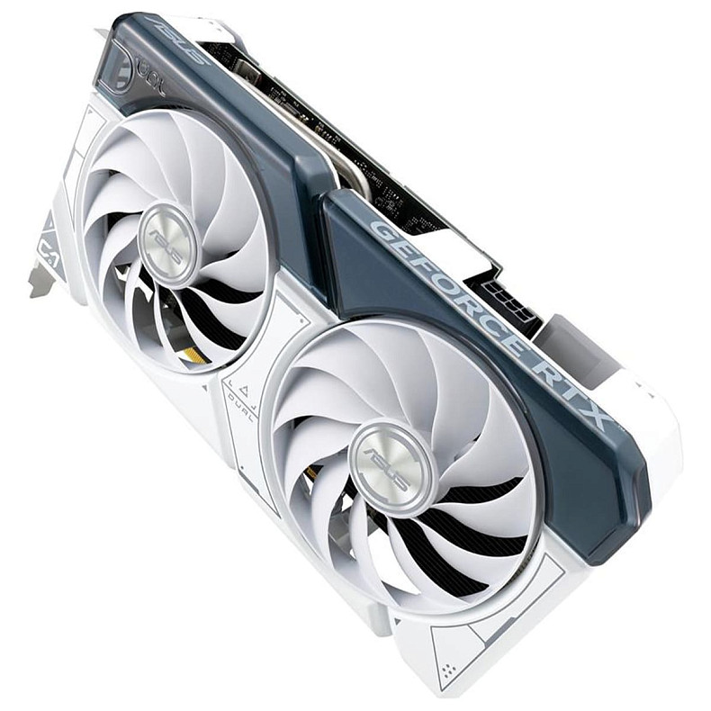 Відеокарта Asus Dual OC GeForce RTX 4060 8GB GDDR6 White (DUAL-RTX4060-O8G-WHITE)