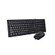 Комплект (клавіатура, миша) A4Tech KR-8372S Black