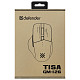 Мишка Defender Tisa GM-126, бездротова, ігрова, 1600 dpi., 7кн., 400 mAh, синьо-біла
