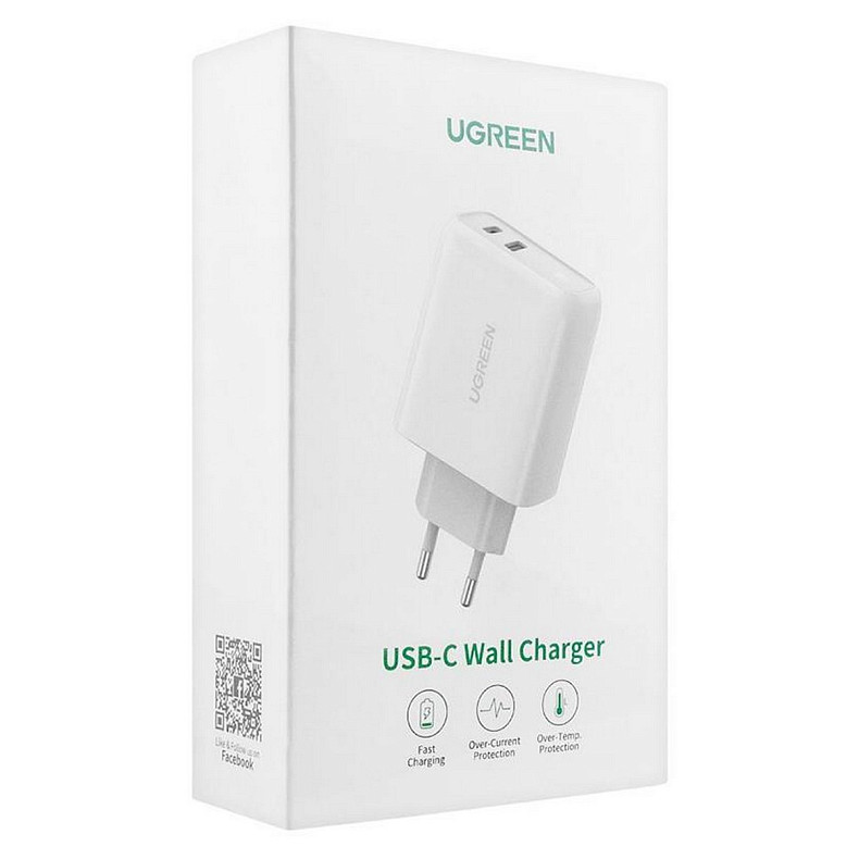 Зарядний пристрій Ugreen CD170 White (60468)