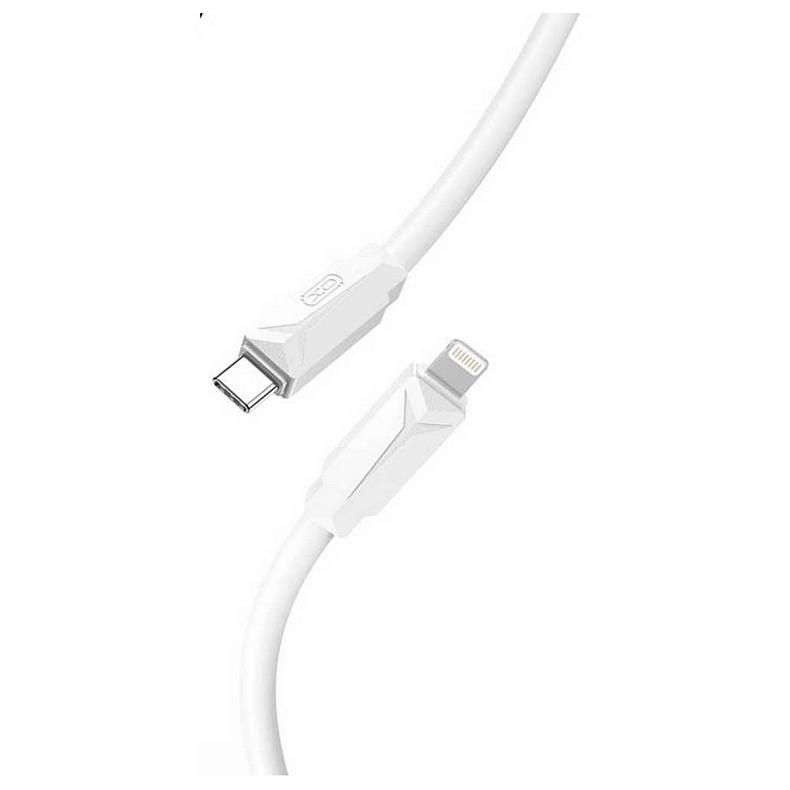 Кабель XO NBQ233A Type-C USB - Lightning (M/M), 1 м, White (NBQ233A-TC-1-WH)