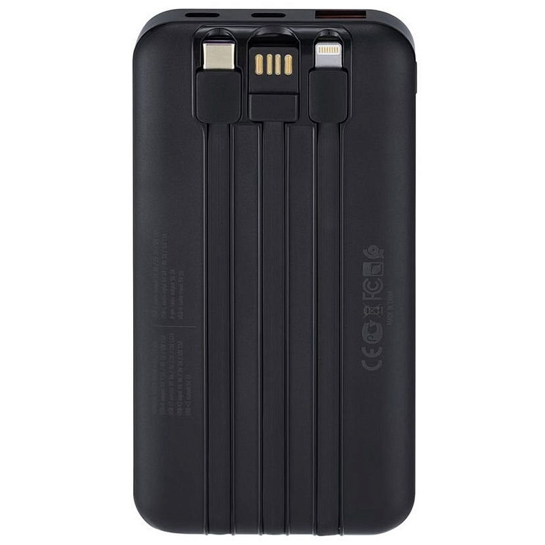 Універсальна мобільна батарея RIVACASE 10000 mA VA2211 (Black)