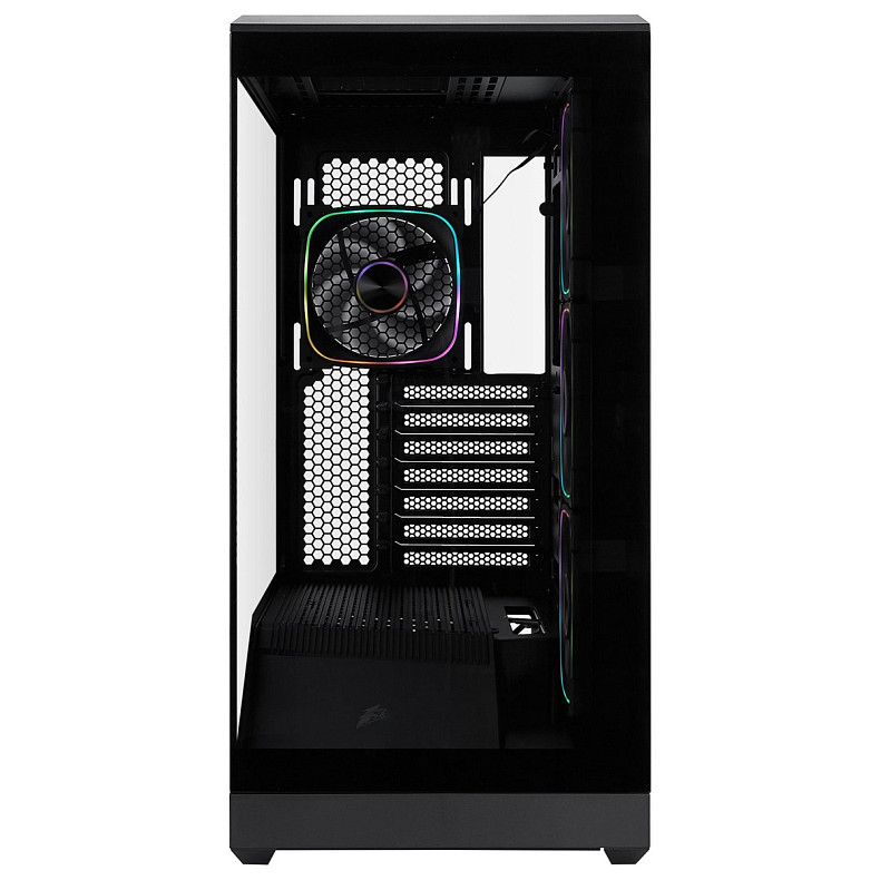 Корпус 1stPlayer GM7-BK-3FN7R-1FN7 Black