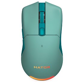 Мышь беспроводная Hator Pulsar 2 Pro Wireless Mint (HTM-533)