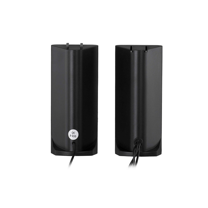Акустическая система 2E PCS203 2.0 USB Metal Black (2E-PCS203BK)