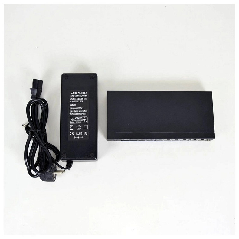 Коммутатор POE ATIS PoE-1010-8P/250m/8L