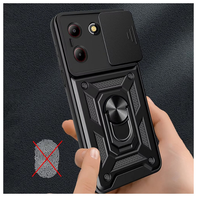 Чохол-накладка BeCover Military для ZTE Blade A54 Black (712172)