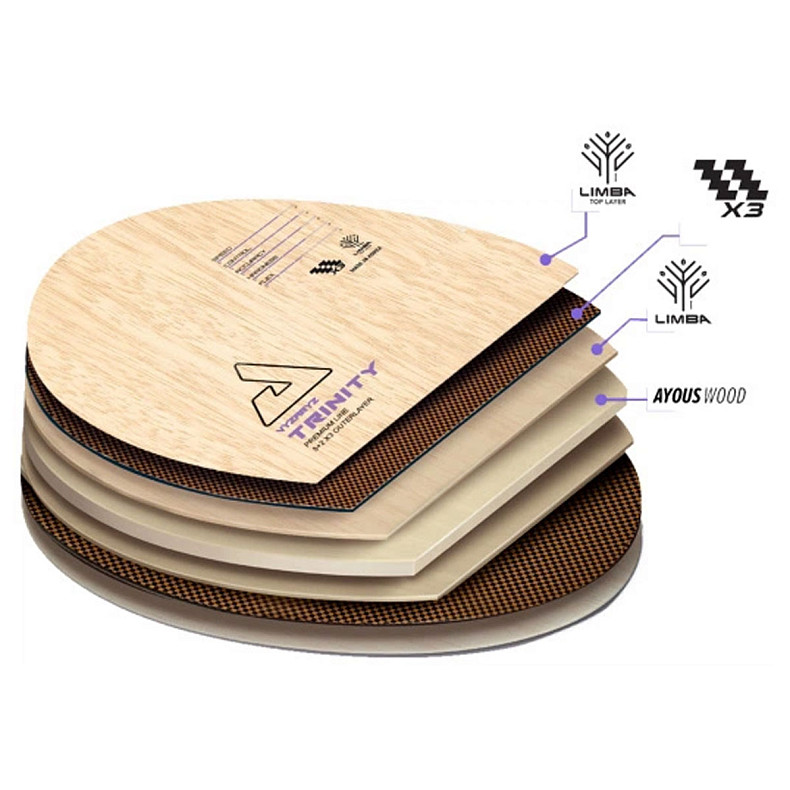 Основа для ракетки Joola Vizaryz Trinity FL (65010)