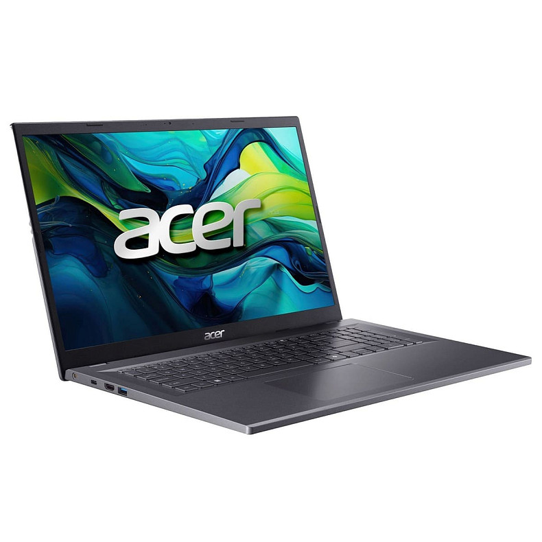 Ноутбук Acer Aspire 17 A17-51M 17.3" FHD IPS, Intel 7-150U, 32GB, F1TB, UMA, Lin, сірий
