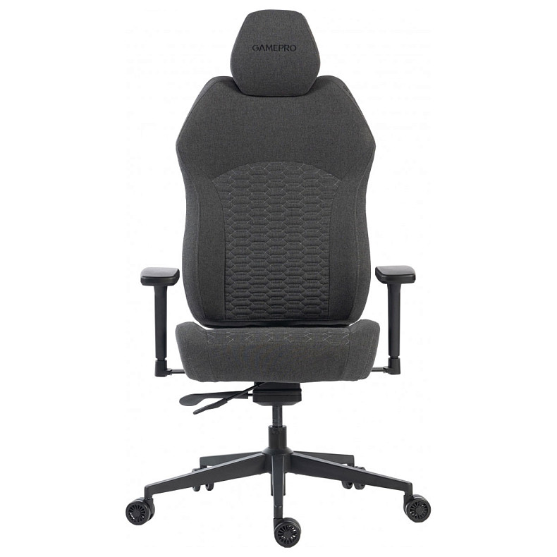 Крісло ігрове GamePro GC760DG Fabric Dark Gray