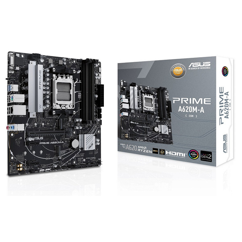 Материнская плата Asus Prime A620M-E-CSM Socket AM5