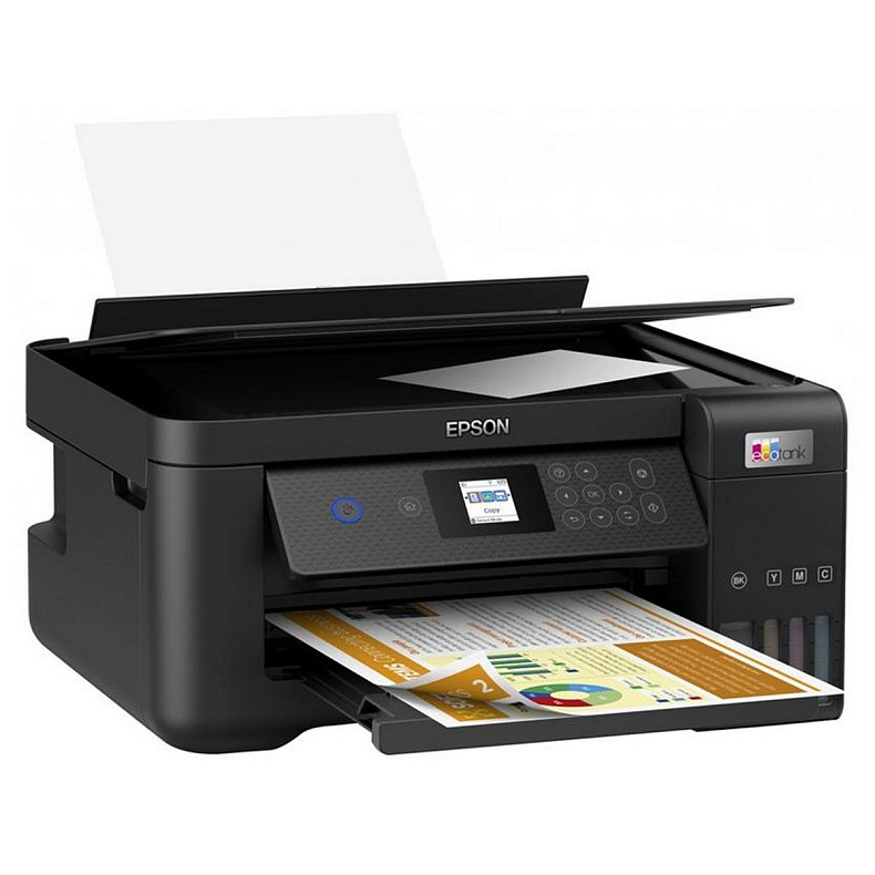 БФП ink color A4 Epson EcoTank L4260 33_15 ppm Duplex USB Wi-Fi 4 inks Black Pigment