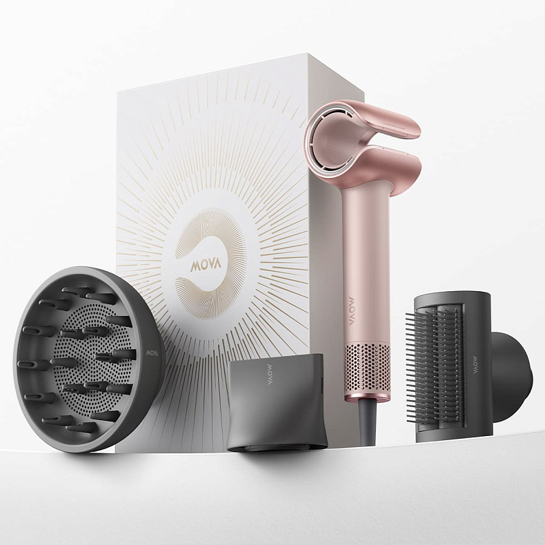 Фен MOVA Aero C Mist Pink (AMSU10-PK)