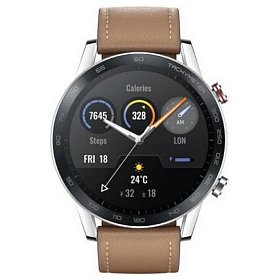 Смарт-часы Honor Magic Watch 2 46mm with Brown Leather Strap (MNS-B39)