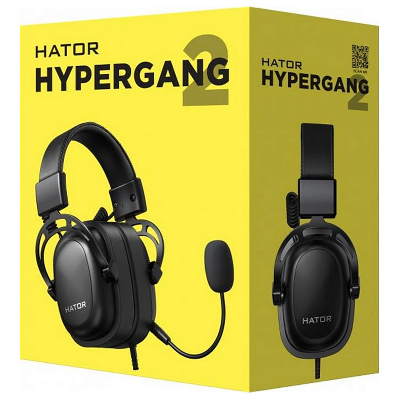 Навушники Hator Hypergang 2 Black (HTA-910)