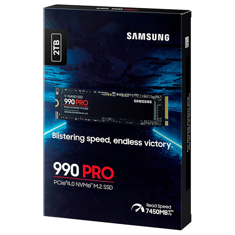 SSD диск Samsung 990 PRO 2 TB (MZ-V9P2T0BW)