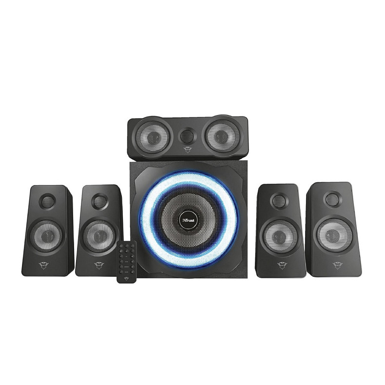 Акустична система Trust GXT 658 Tytan 5.1, 90Вт, AUX, чорний