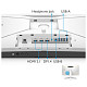 Монітор 27" BenQ EX2710U, 4K UHD, IPS, 144Hz, 1 мс, 2хHDMI, DP, USB-hub, HAS, колонки, білий