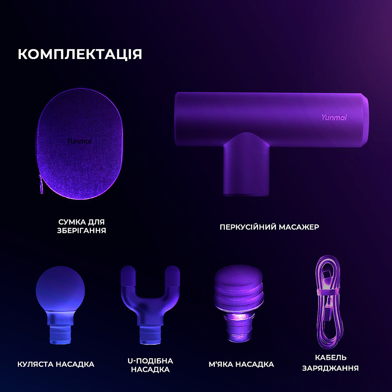 Массажер Yunmai Massage Gun Mini