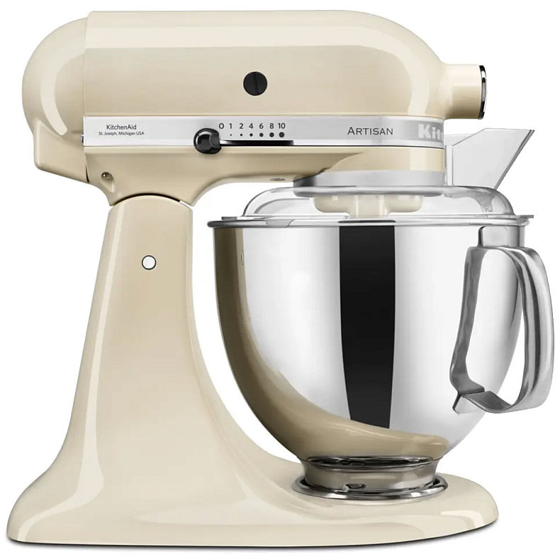 Кухонний комбайн KitchenAid Artisan 4,8 л 5KSM175PSEAC з відкидним блоком кремовий