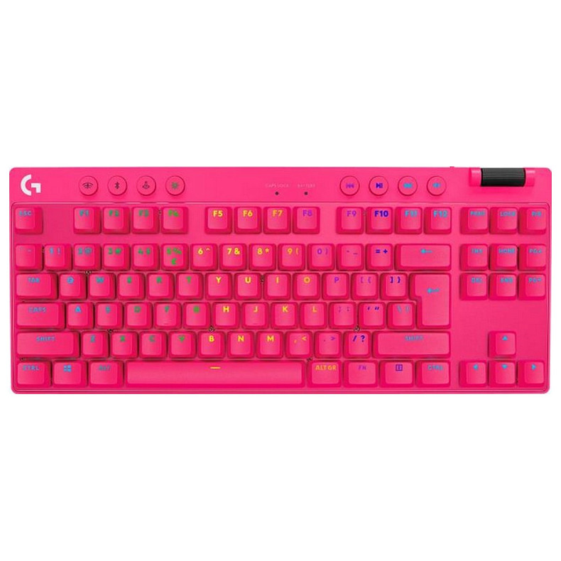 Клавіатура Logitech G PRO X TKL Lightspeed Magenta (920-012159)