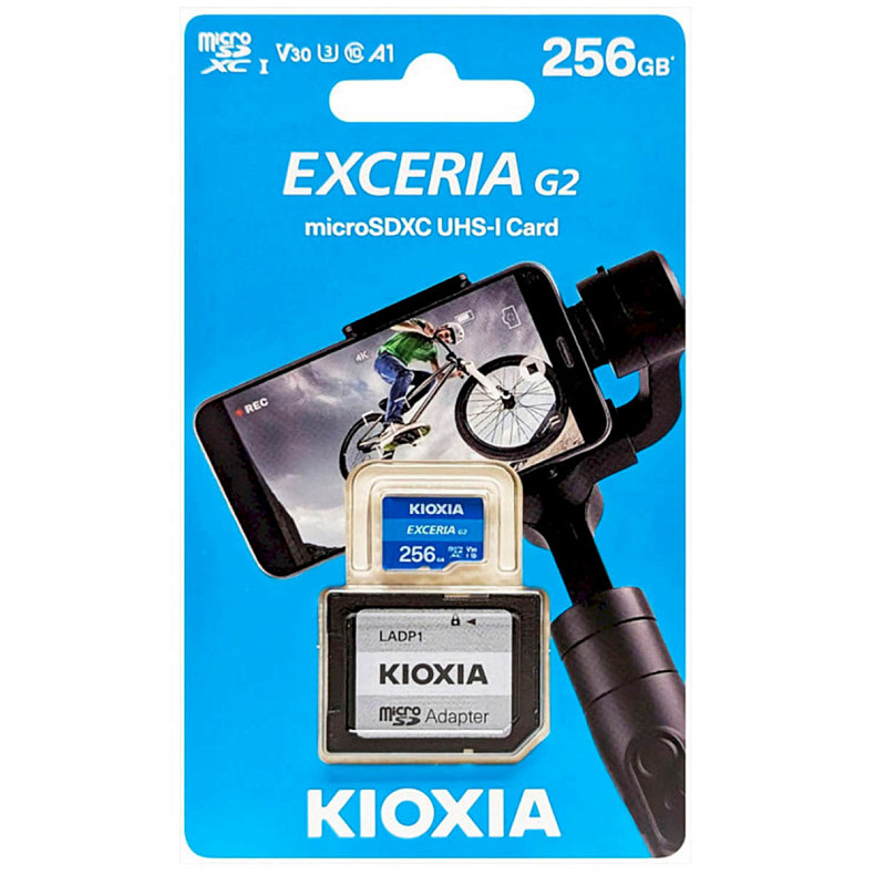 Карта пам’яті KIOXIA MICRO SDXC 256GB UHS-I LMEX2L256GG2