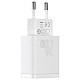 Сетевое зарядное устройство Baseus Compact Quick Charger U+C 20W EU White (CCXJ-B02)