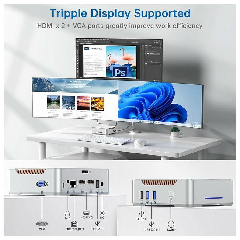 Неттоп NiPoGi GK3 Pro (665878528416)