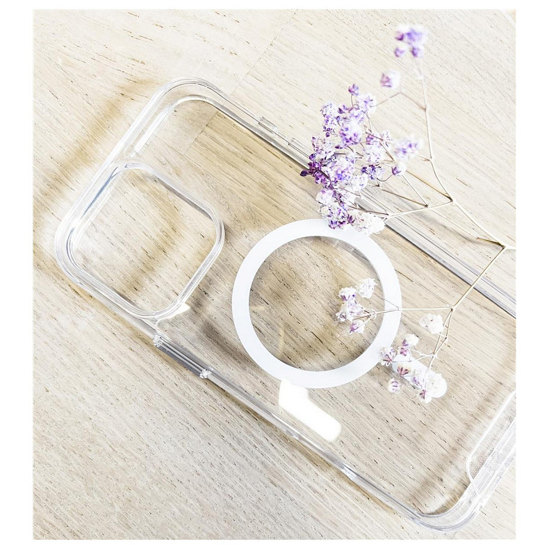 Чохол-накладка BeCover Space Case MagSafe для Apple iPhone 16 Pro Max Transparancy (712105)