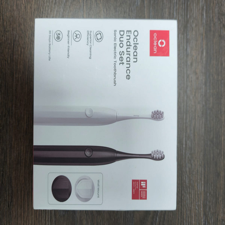 Електрична зубна щітка Oclean Endurance Duo Set - Уцінка