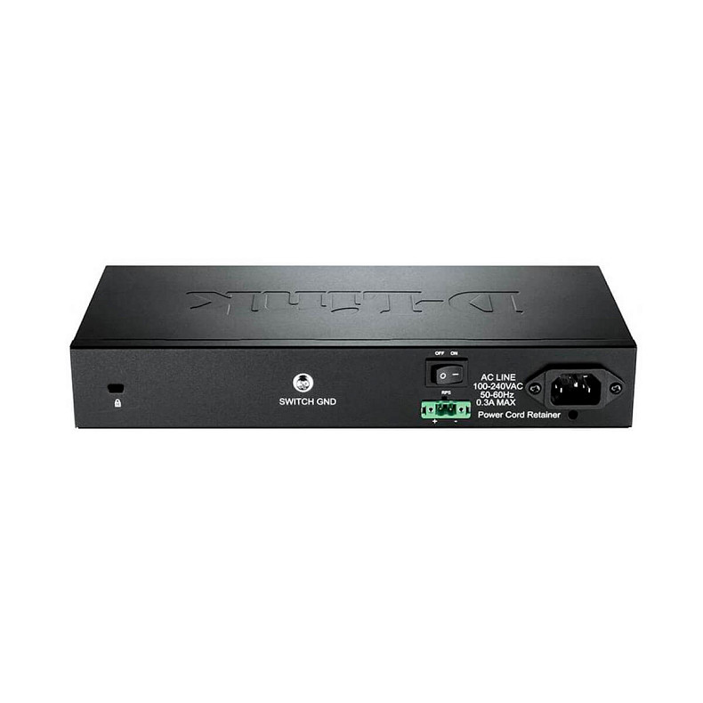 Коммутатор D-Link DGS-1210-10 (8* 1Gbit, 2*SFP, Smart III)