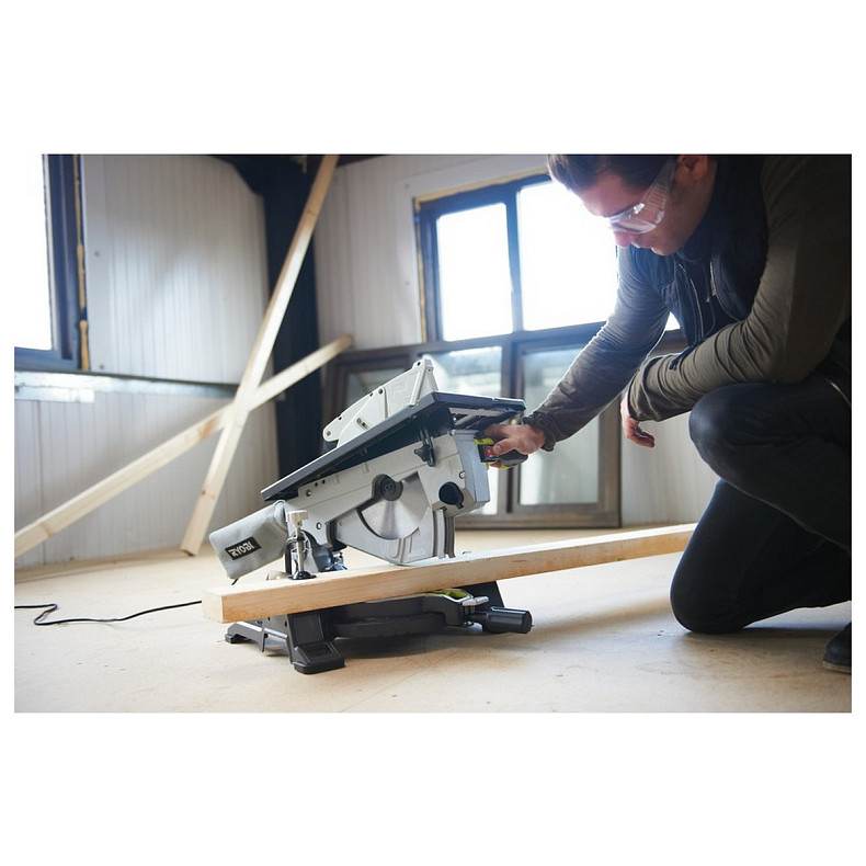 Пилка торцовочная комбинированная Ryobi RTMS1800-G 1800Вт