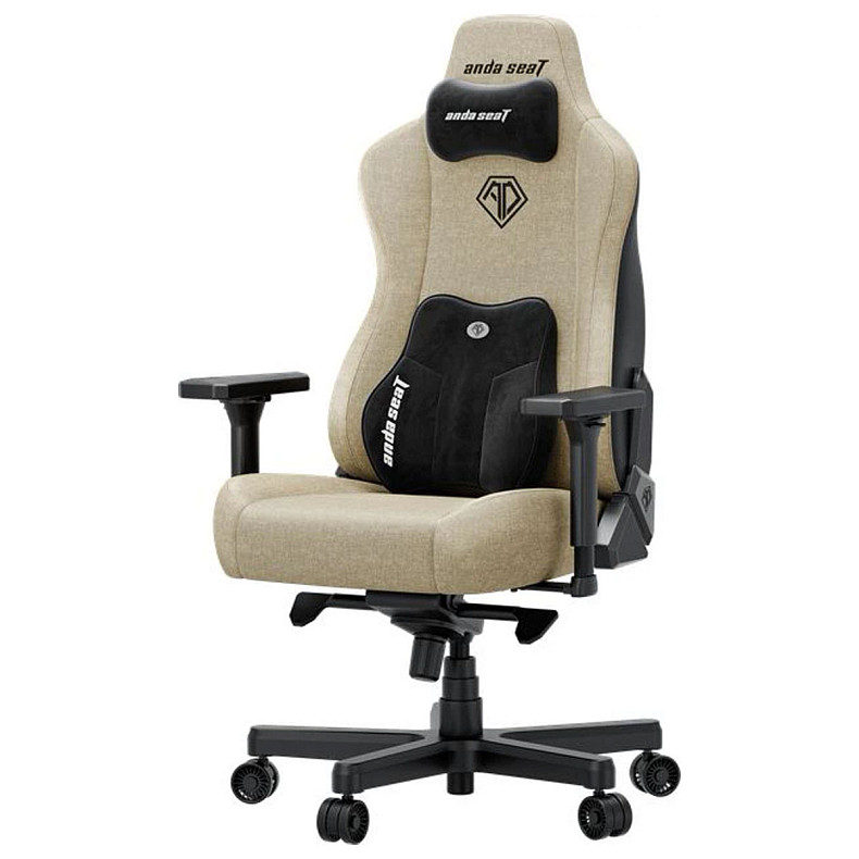 Крісло ігрове Anda Seat Kaiser 3E XL Beige Fabric