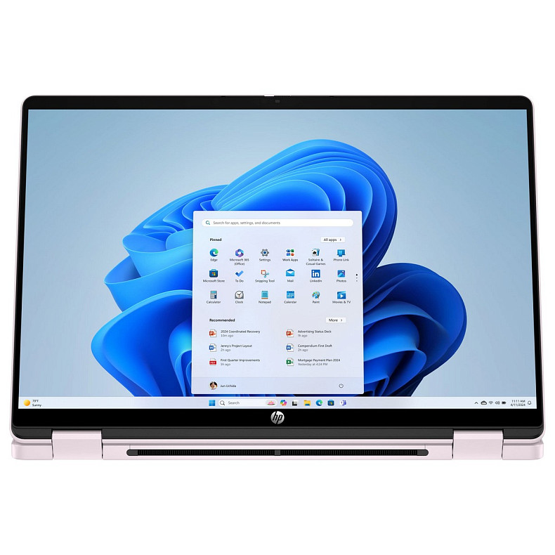 Ноутбук HP OmniBook 5 Flip x360 14" WUXGA IPS Touch, Intel 7-150U, 24GB, F1TB, UMA, Win11, рожевий
