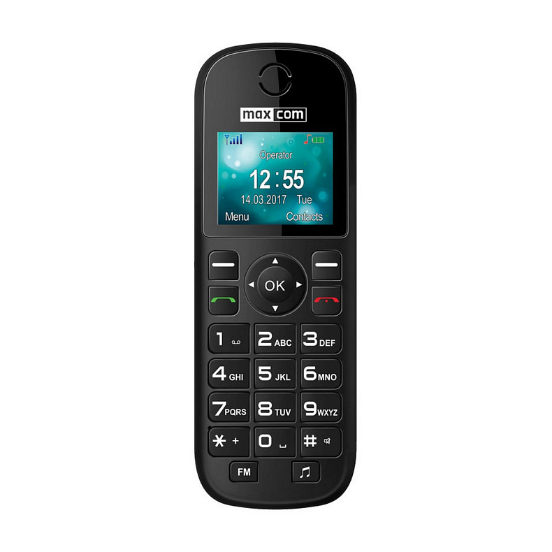 Мобильный телефон Maxcom MM35D Black