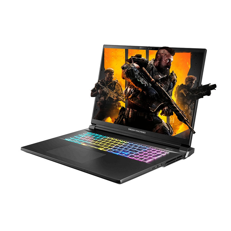 Ноутбук Dream Machines RX5090-18 18UHD+, Intel U9-275HX, 32GB, F1TB, NVD5090-24, DOS, черный