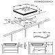 Варильна поверхня Electrolux індукційна, 60см, розширена зона, датчик кипіння, Hob2Hood, чорний мато