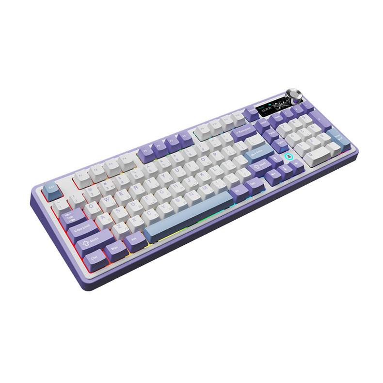 Клавиатура Ajazz AK980 Clear Sky Switch Purple (AK980-CS-PWB)