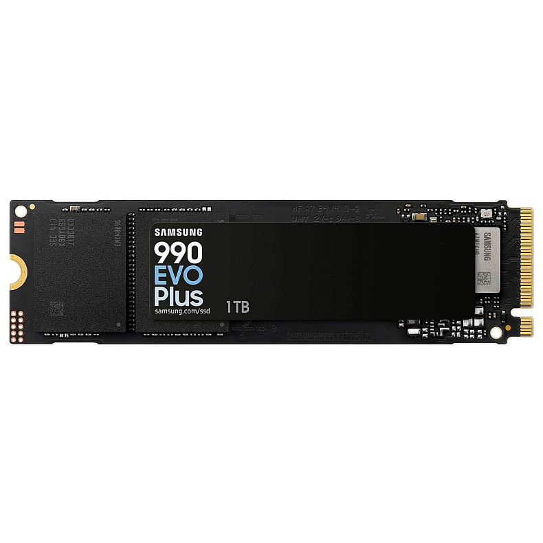 SSD диск 1ТB Samsung 990 EVO Plus M.2 2280 PCIe 5.0 x4 NVMe V-NAND TLC (MZ-V9S1T0BW)