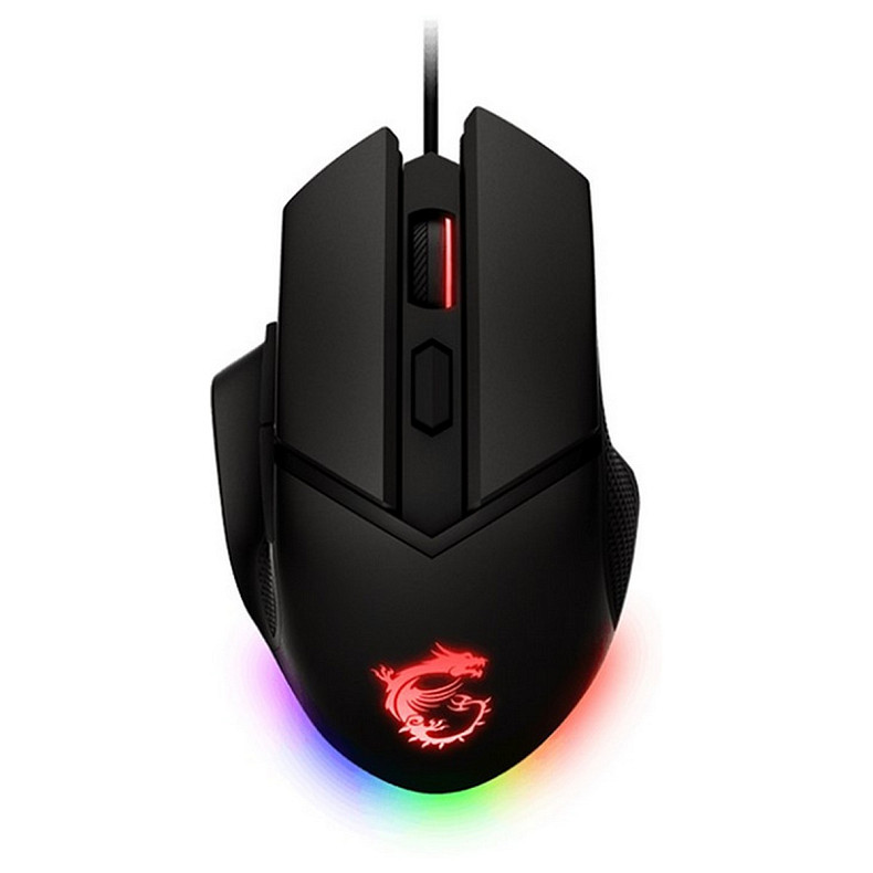 Миша MSI Clutch GM20 Elite GAMING Mouse RGB, USB-A, чорний