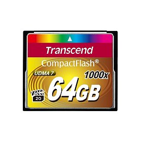 Карта пам'яті Transcend 64GB CF 1000X