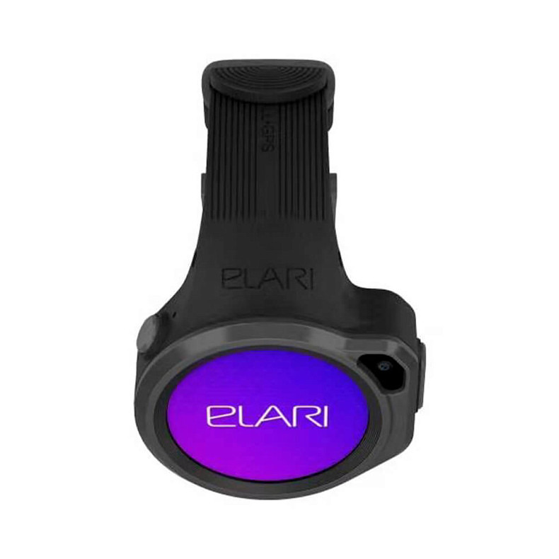 Детские смарт-часы Elari KidPhone 4G Round Black - черные