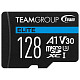 Карта памяти Team MicroSDXC 128GB UHS-I/U3 Class 10 Elite + SD-адаптер (TEAUSDX128GIV30A103)