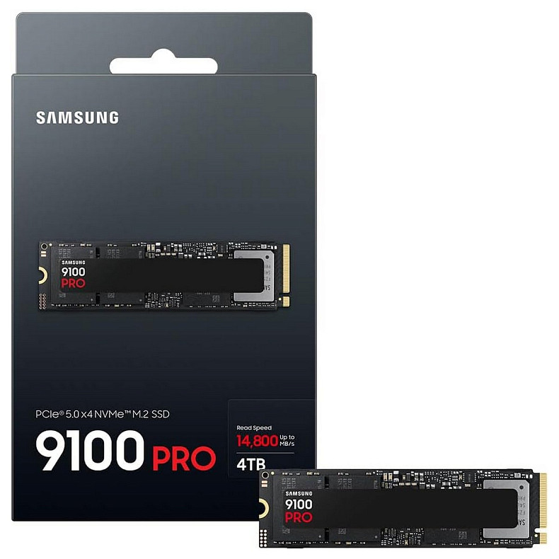 Накопитель SSD Samsung 9100PRO M.2 4TB PCIe 5.0