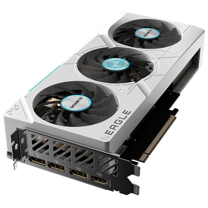 Відеокарта GIGABYTE GeForce RTX 4070 SUPER 12GB GDDR6X EAGLE OC ICE