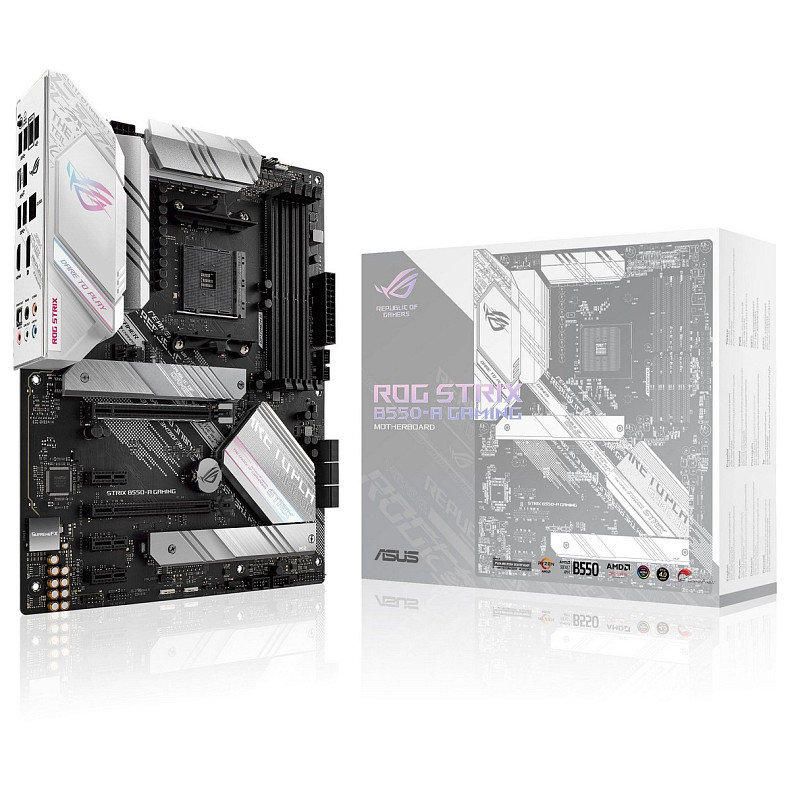 Материнская плата ASUS STRIX B550-A GAMING sAM4 B550 4xDDR4 M.2 HDMI DP ATX