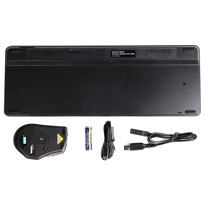 Комплект A4Tech Fstyler FB2535C (Smoky Grey)