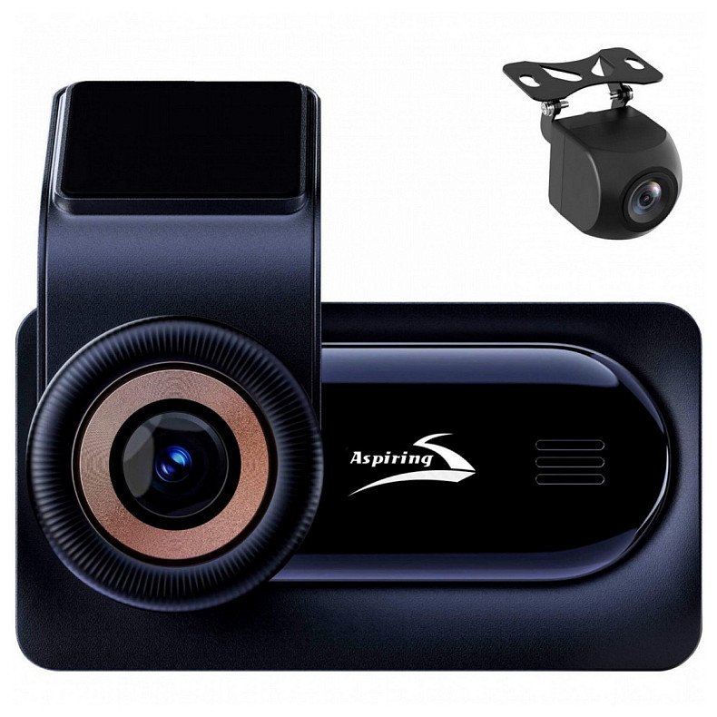 Автомобільний відеореєстратор Aspiring AT360 Dual 4G Wifi GPS