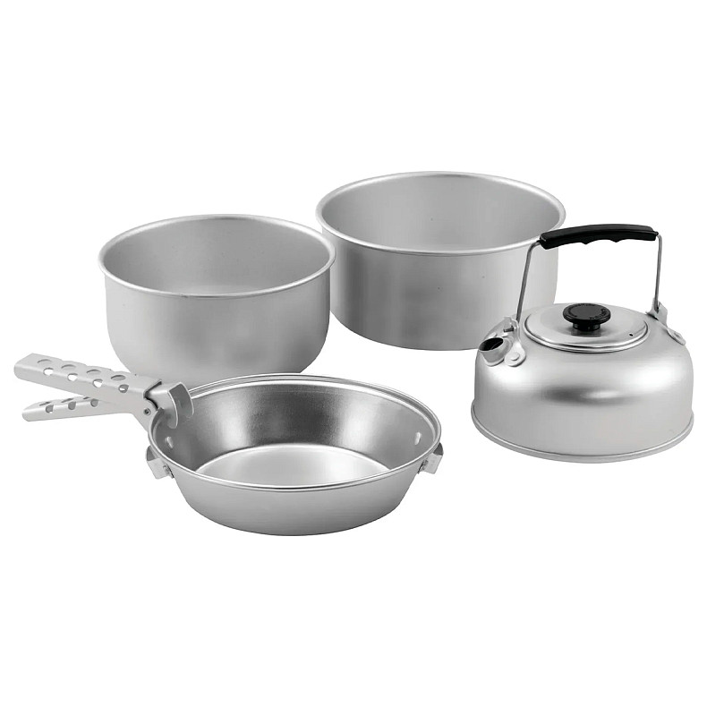 Набор туристической посуды Easy Camp Adventure Cook Set M Silver (580038)