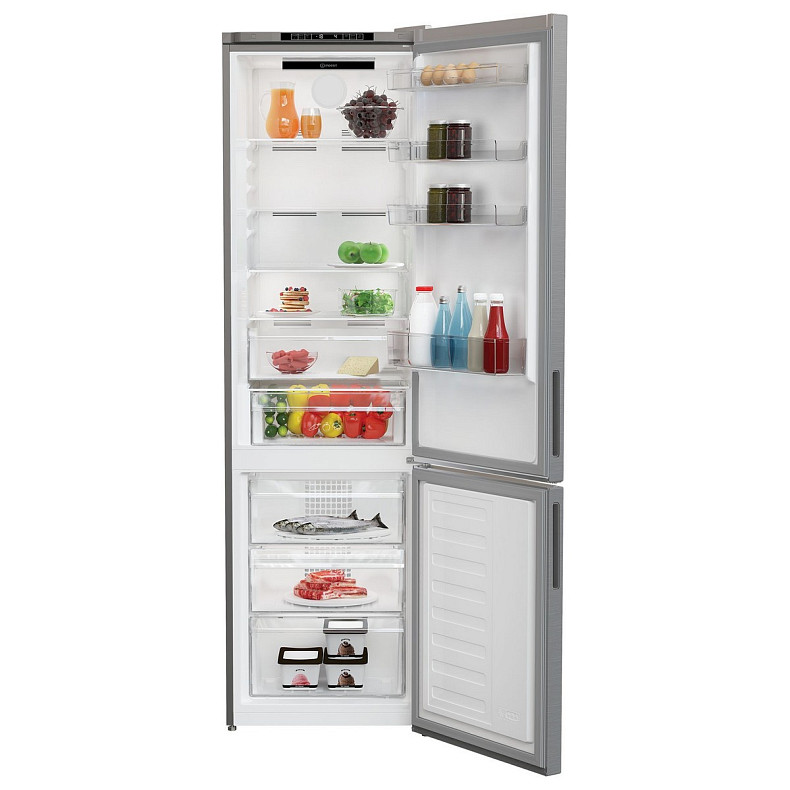 Холодильник Indesit з нижн. мороз., 202.5x60х67, холод.відд.-253л, мороз.відд.-109л, 2дв., А++, NF,